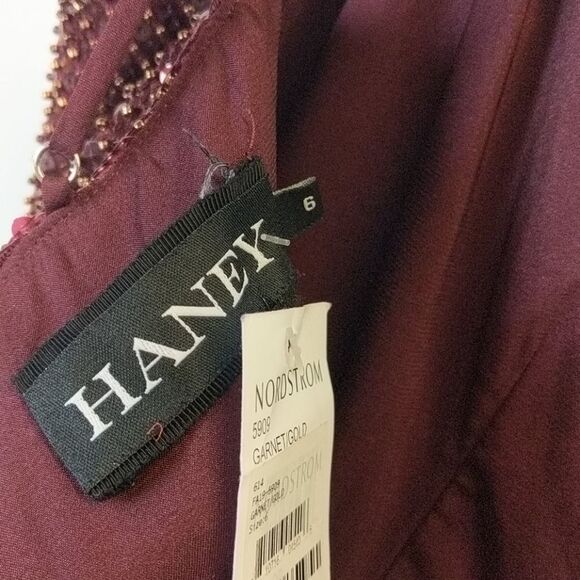 HANEY Elise Sequin Blouson Cocktail Dress HANEY - Picture 4 of 5